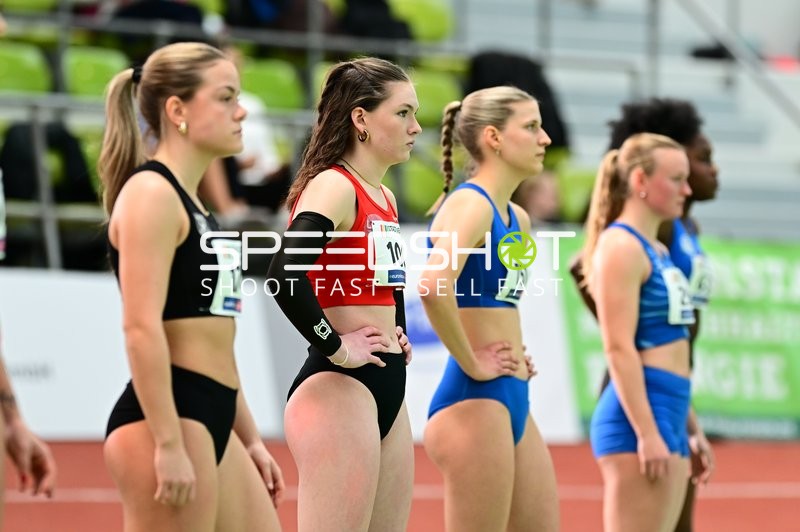 Athletinnen vor dem Start