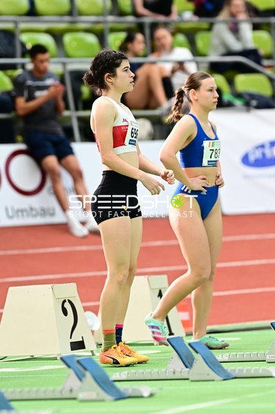 Athletinnen am Startblock