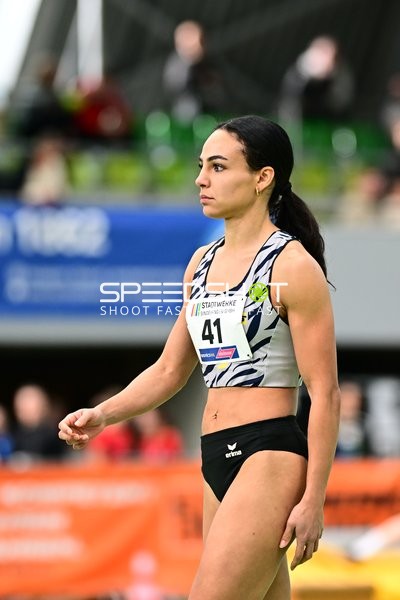 Startnummer 41 im Glaspalast