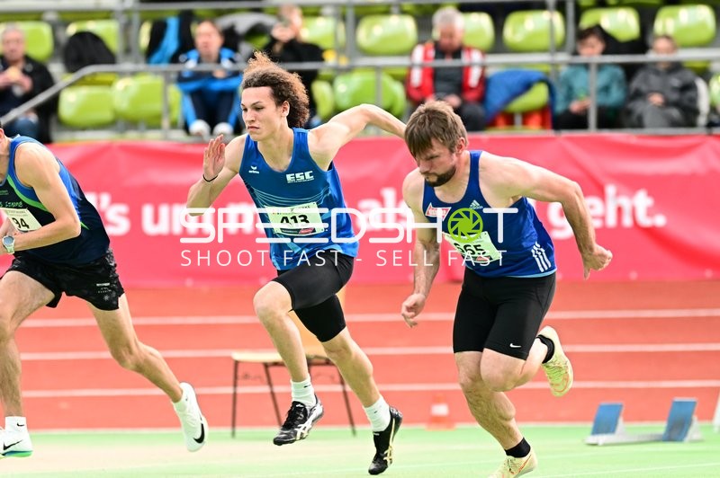 Sprintstart im Glaspalast