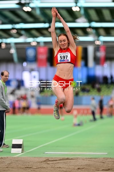 597 beim Weitsprung