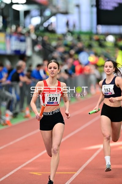 Startnummer 391 im Staffelrennen