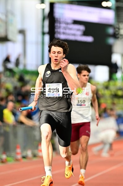 Sprintstaffel im Glaspalast