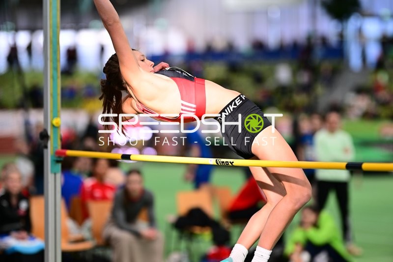 Hochsprung im Glaspalast
