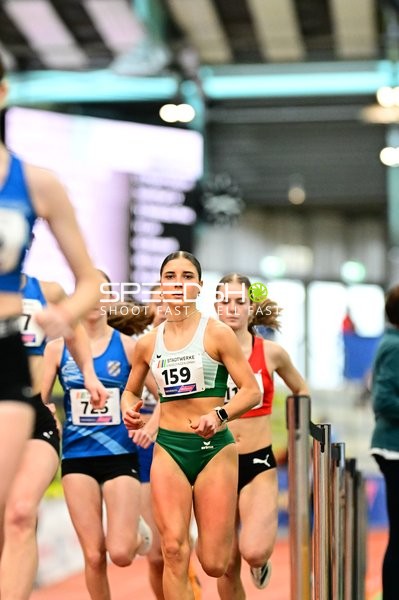 Läuferinnen im Glaspalast Sindelfingen