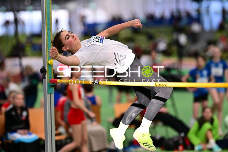 Hochsprung im Glaspalast