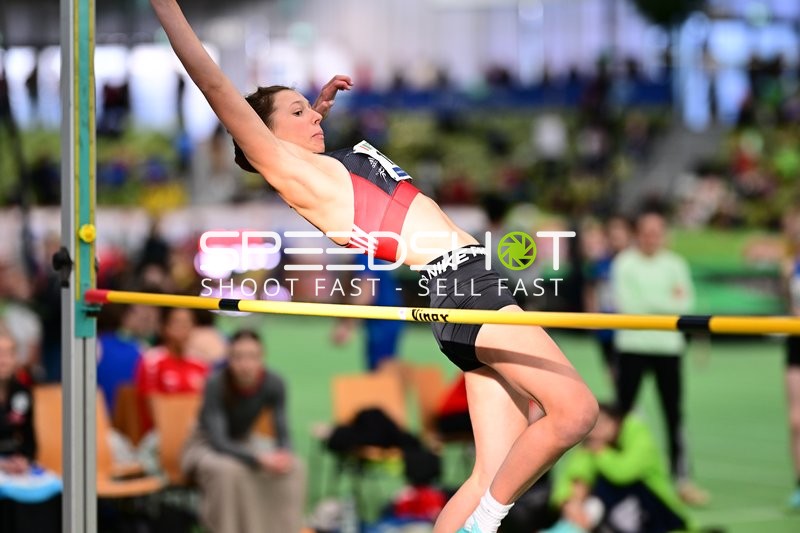 Hochsprung im Glaspalast