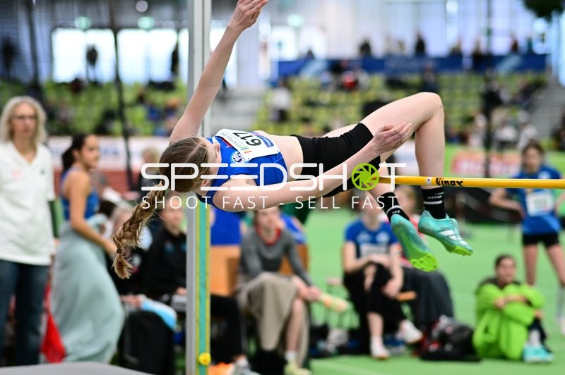 Hochsprung im Glaspalast