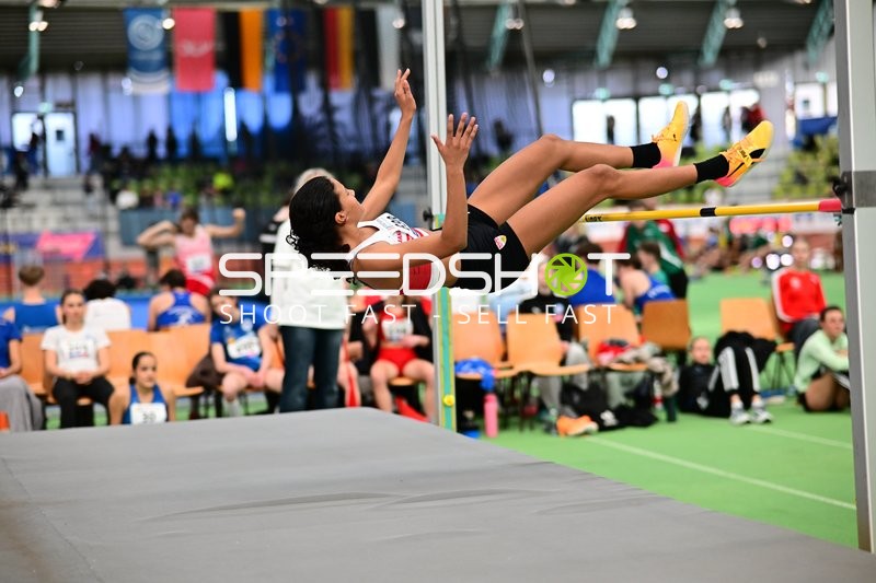 Hochsprung im Glaspalast