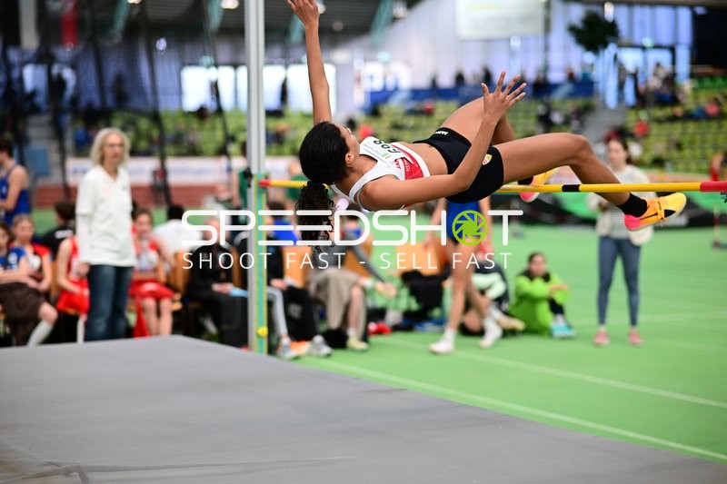 Hochsprung im Glaspalast
