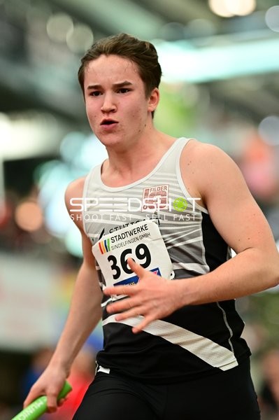 Athlet mit Startnummer 369 in Aktion