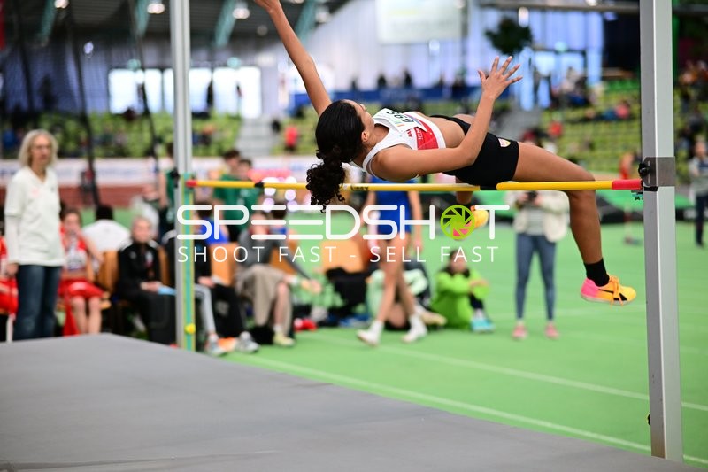 Hochsprung im Glaspalast
