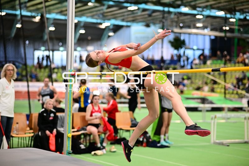 Hochsprung im Glaspalast Sindelfingen