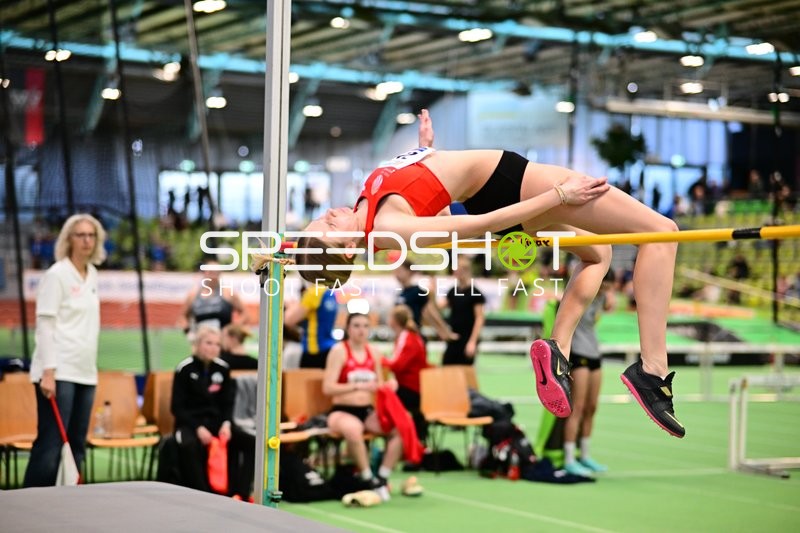 Hochsprung im Glaspalast