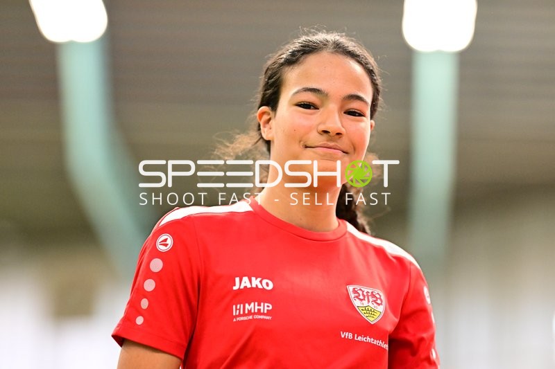 Athletin im Glaspalast Sindelfingen