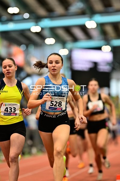 Läuferinnen im Glaspalast-Rennen