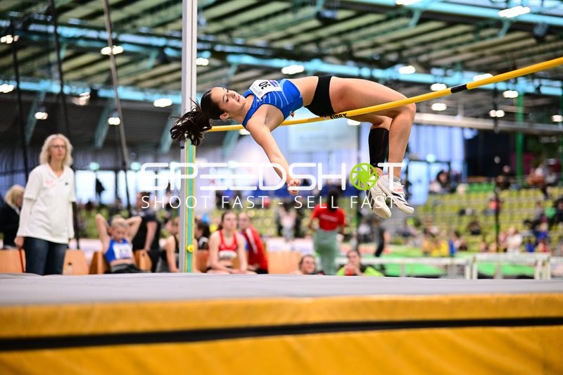 Hochsprung im Glaspalast