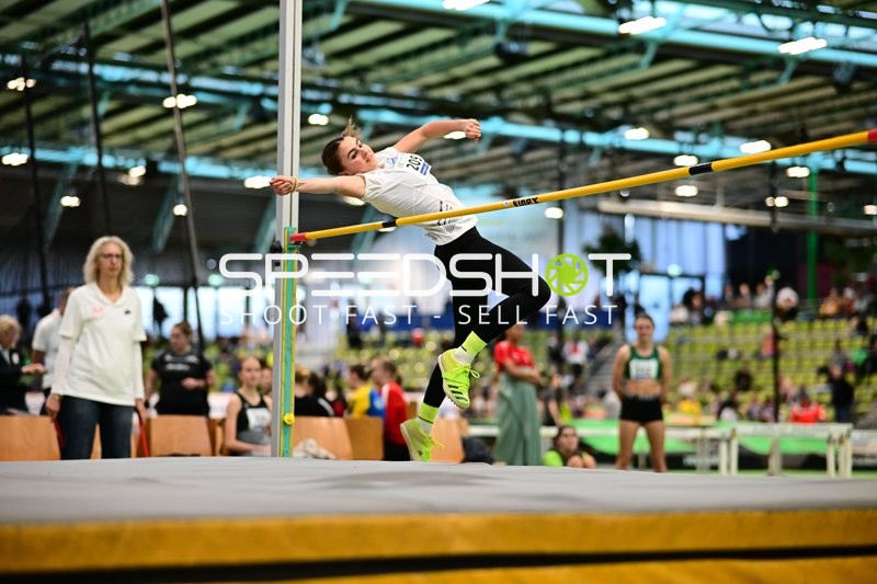 Hochsprung im Glaspalast