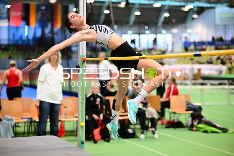 Hochsprung im Glaspalast