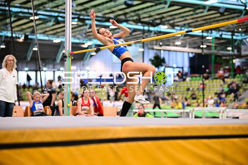 Hochsprung im Glaspalast