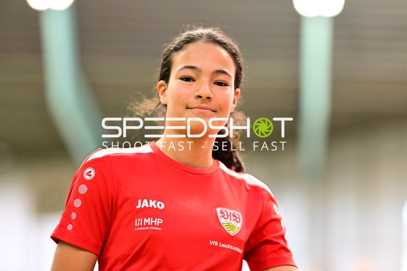 Athletin im Glaspalast Sindelfingen