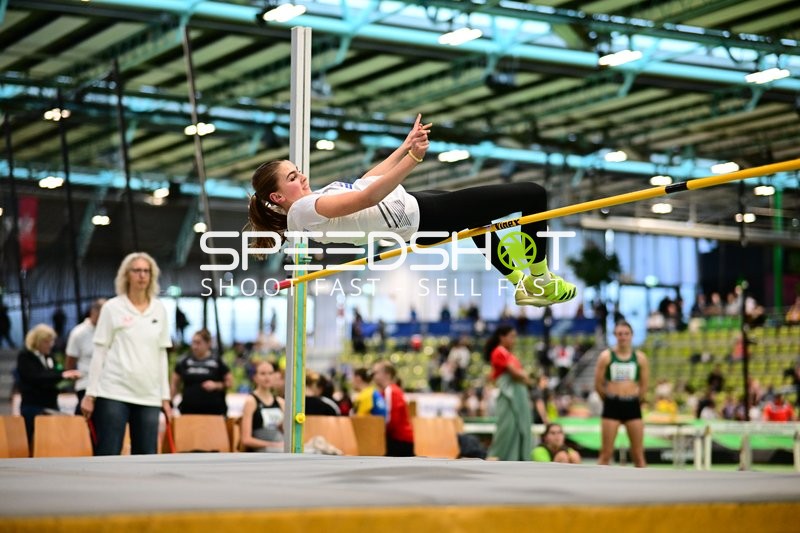 Hochsprung im Glaspalast