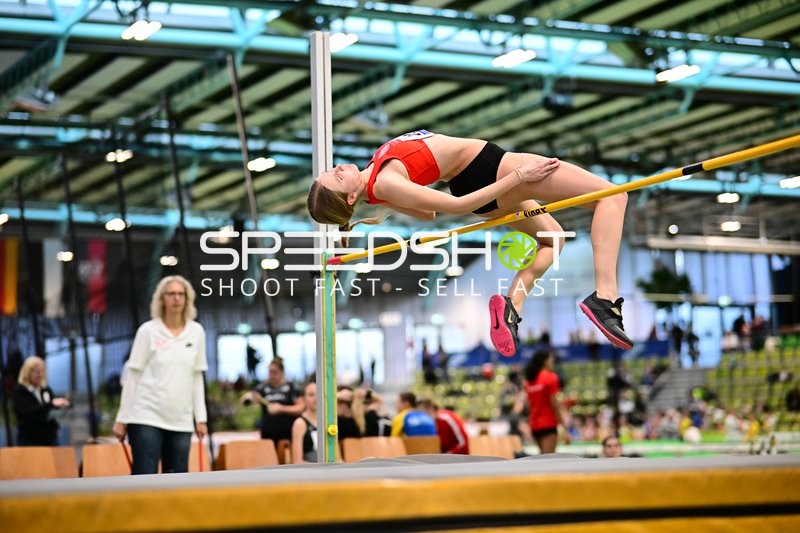 Hochsprung im Glaspalast