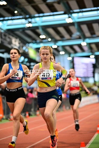 Läuferinnen im Glaspalast Sindelfingen