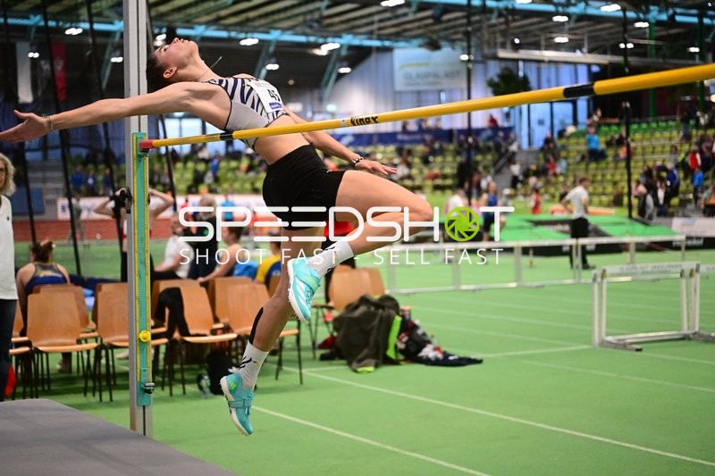 Hochsprung im Glaspalast