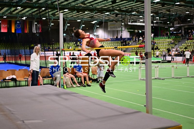 Hochsprung im Glaspalast