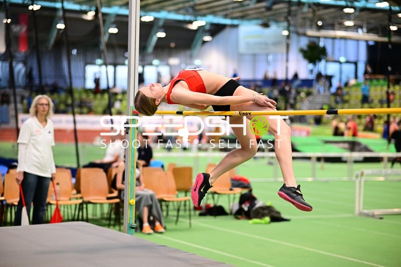 Hochsprung im Glaspalast