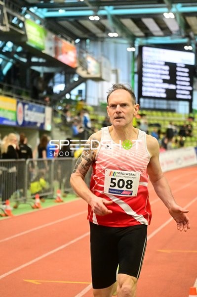 Athlet mit Startnummer 508 in Aktion