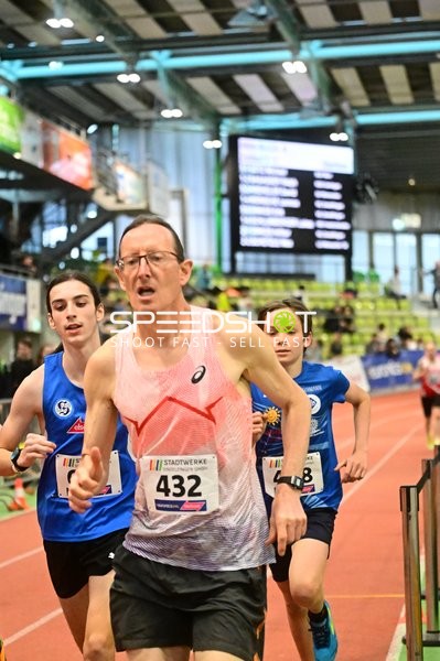 Läufer im Glaspalast Sindelfingen