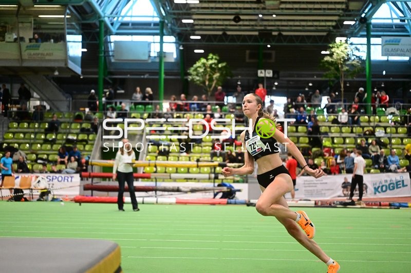 Startnummer 721 sprintet im Glaspalast