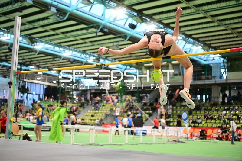 Hochsprung im Glaspalast