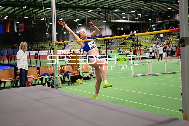 Hochsprung im Glaspalast