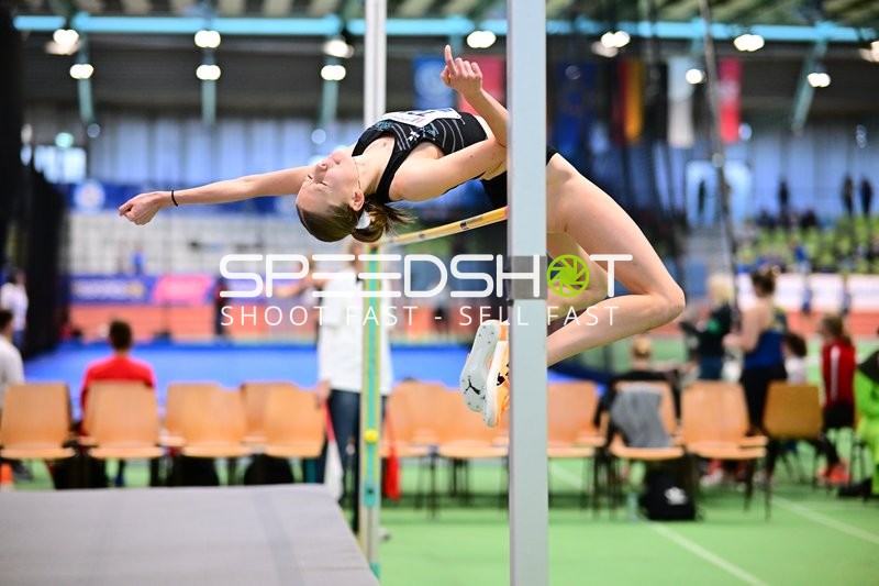 Hochsprung im Glaspalast