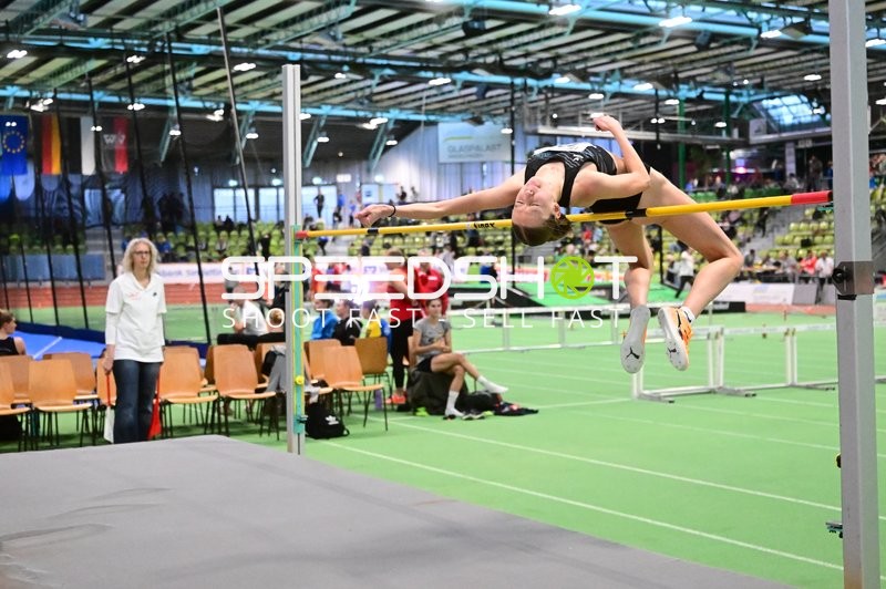 Hochsprung im Glaspalast