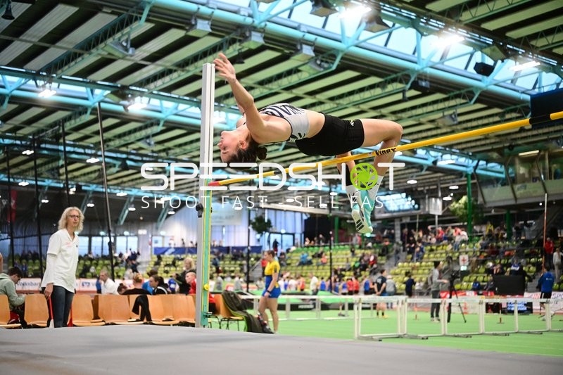 Hochsprung im Glaspalast