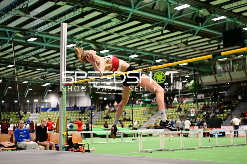 Hochsprung im Glaspalast