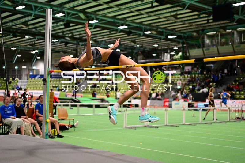 Hochsprung im Glaspalast