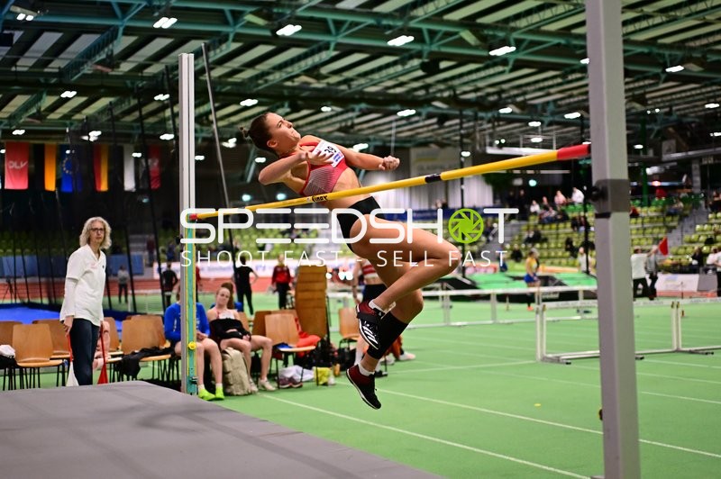 Hochsprung im Glaspalast