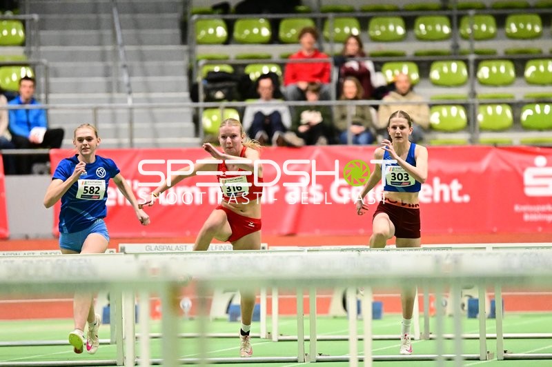 Hürdenlauf im Glaspalast Sindelfingen