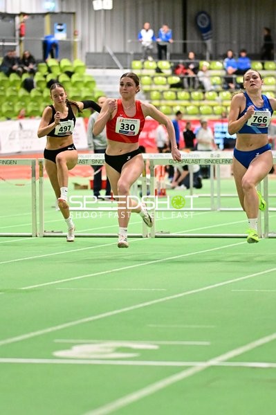 Hürdenlauf im Glaspalast Sindelfingen