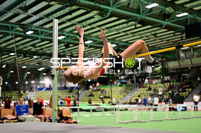 Hochsprung im Glaspalast