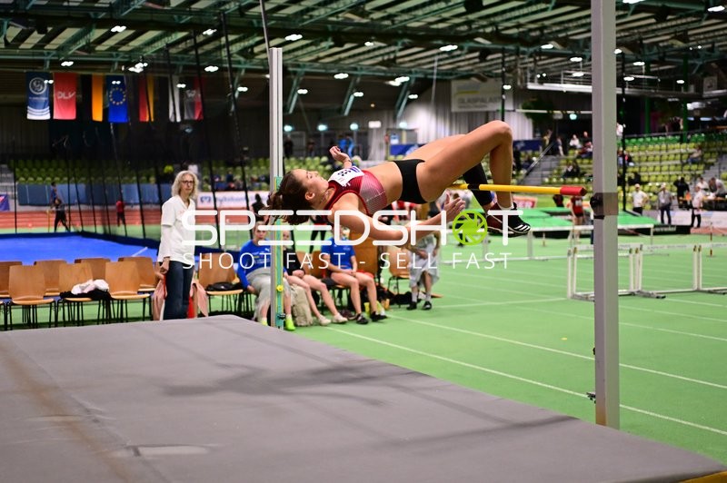 Hochsprung im Glaspalast