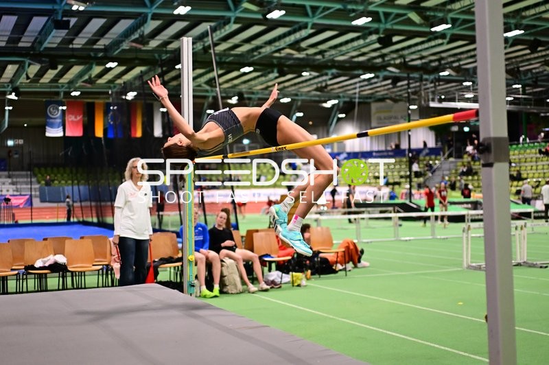 Hochsprung im Glaspalast