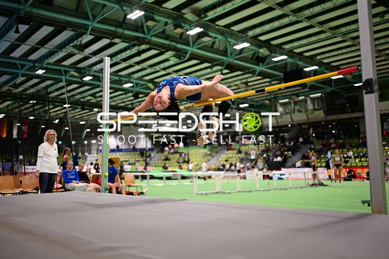 Hochsprung im Glaspalast