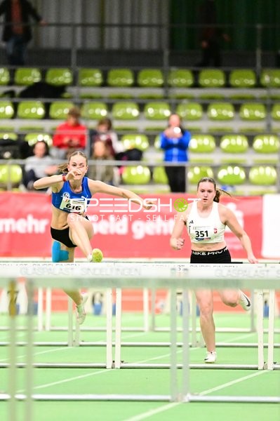 Hürdenlauf im Glaspalast Sindelfingen