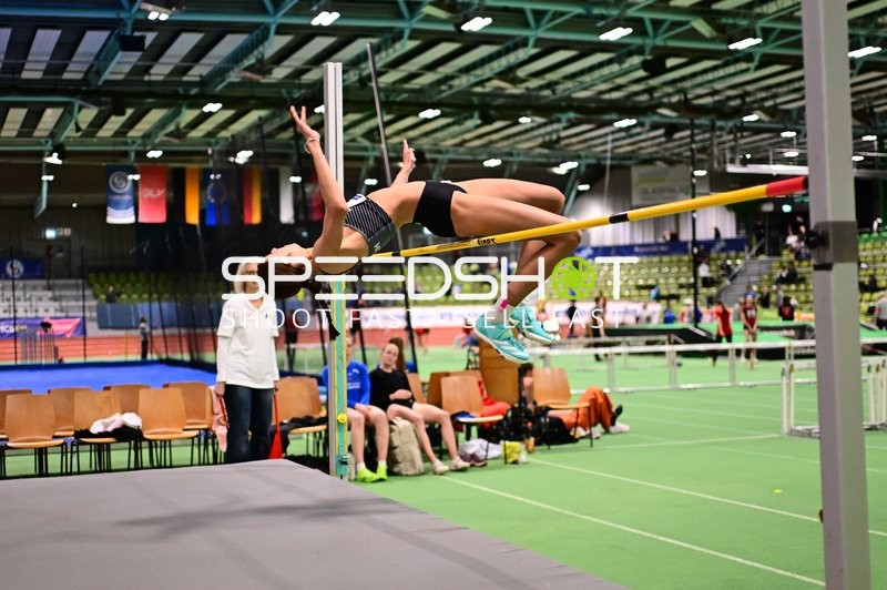 Hochsprung im Glaspalast